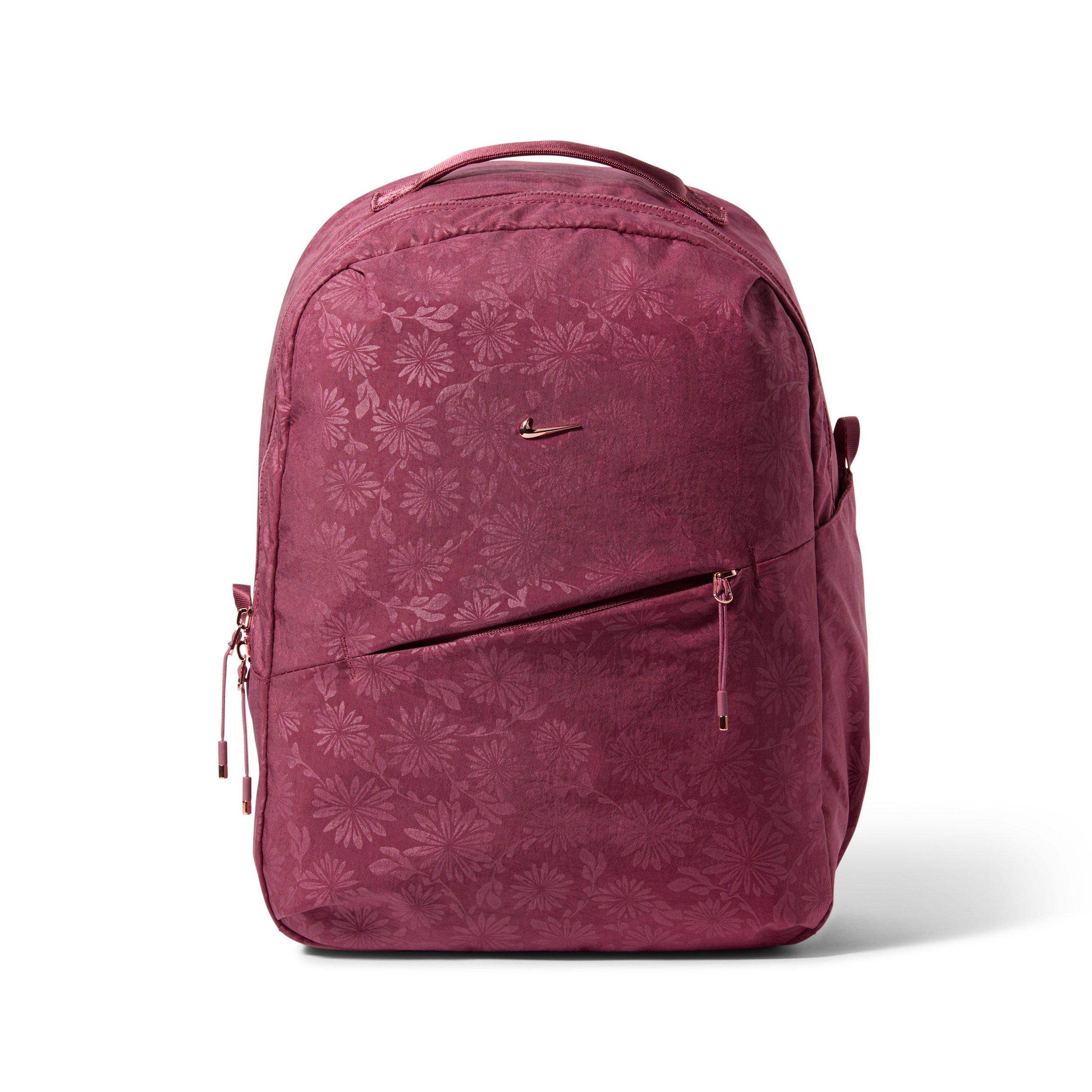 Nike Aura Floral Backpack - Pink Smoke/Pink Smoke - PINK/PINK